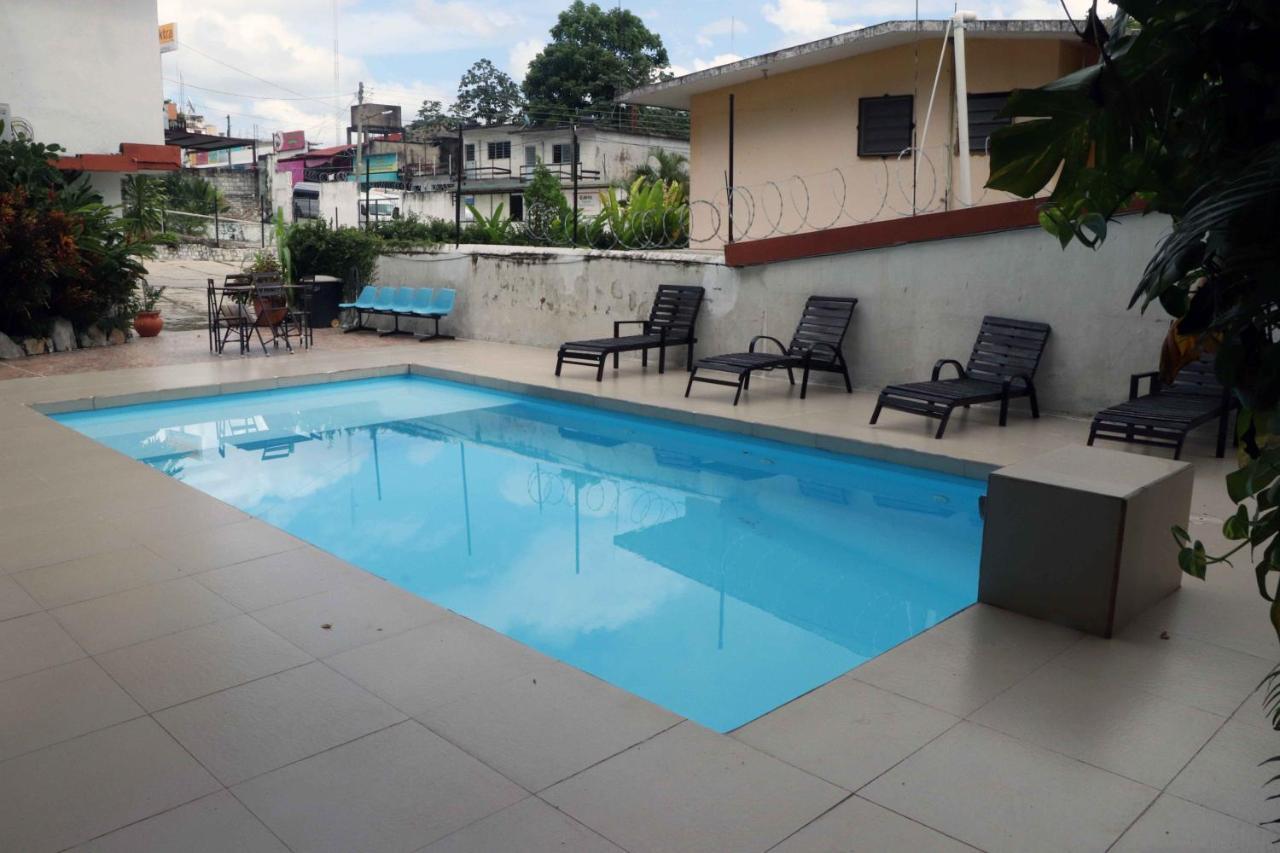 Hotel Quinta Santa Elena Palenque Exterior foto